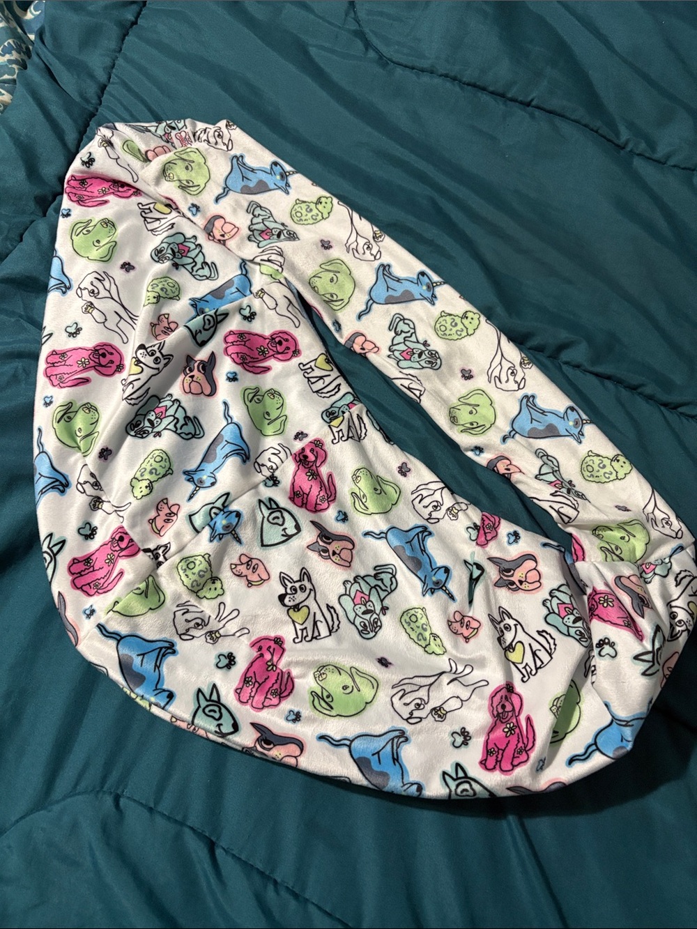 BOBS from Skechers Multicolor Printed Travel Pet Sling Carrier